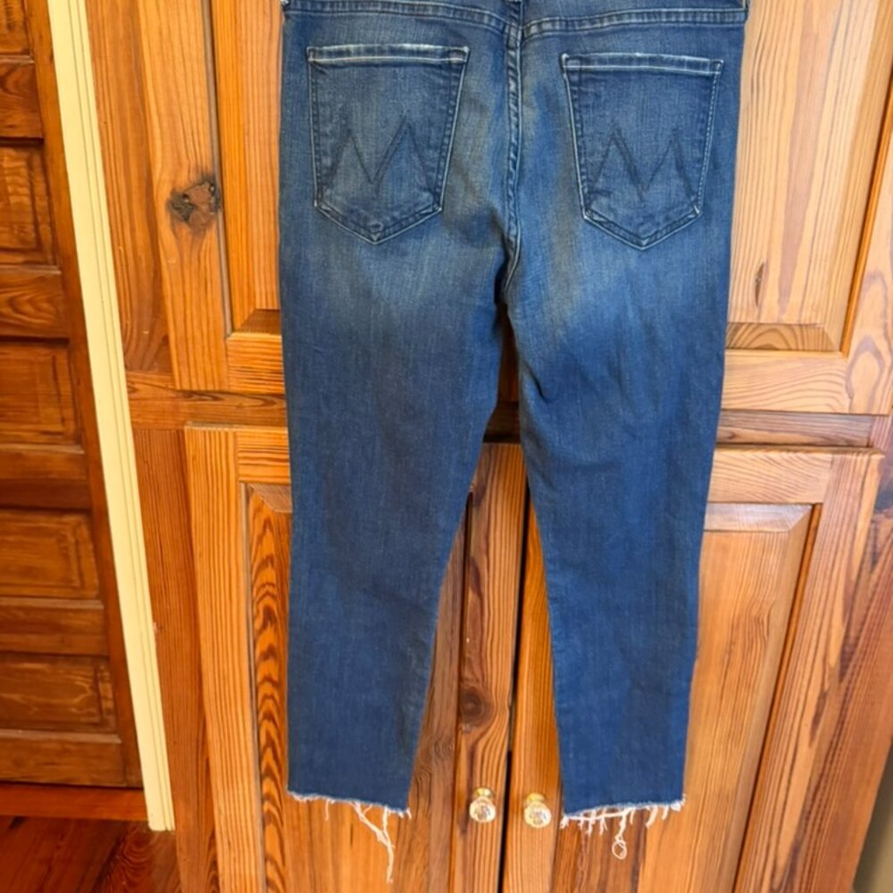 MOTHER The Looker Ankle Fray Jeans in Bazaar Adventures - 30 - Picture 7 of 10